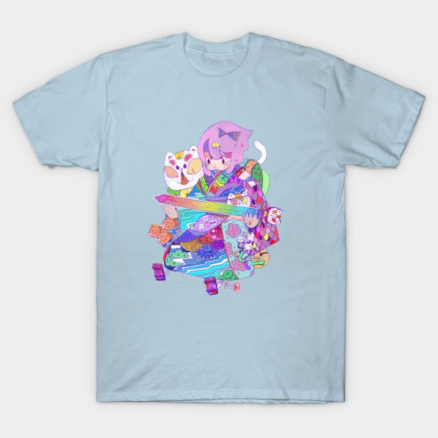 Rainbow Sword T-Shirt by kurilord